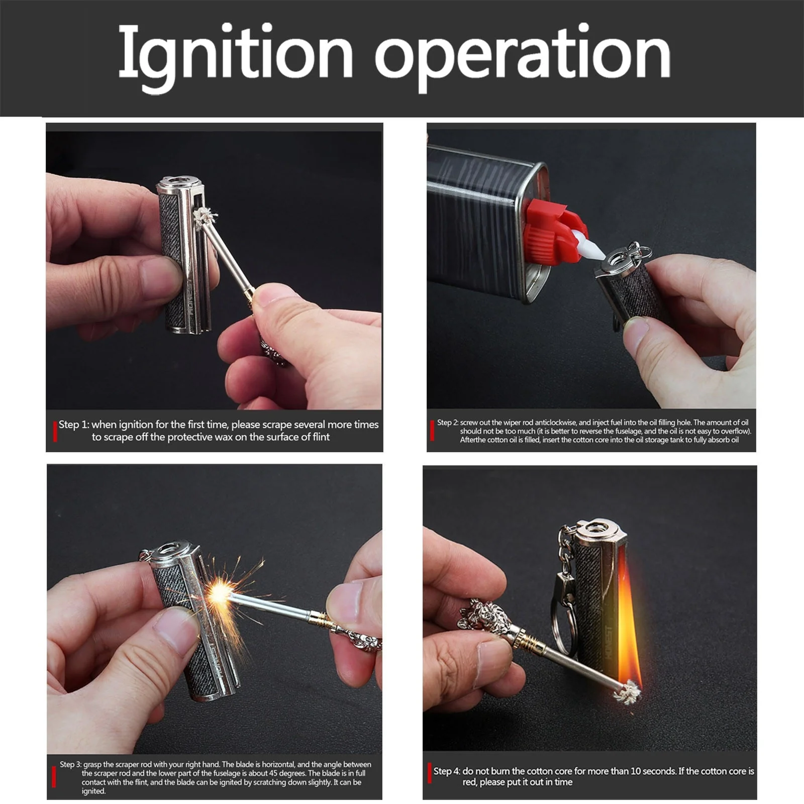 5Pcs/Lot Waterproof Permanent Lighter Match - Image 5