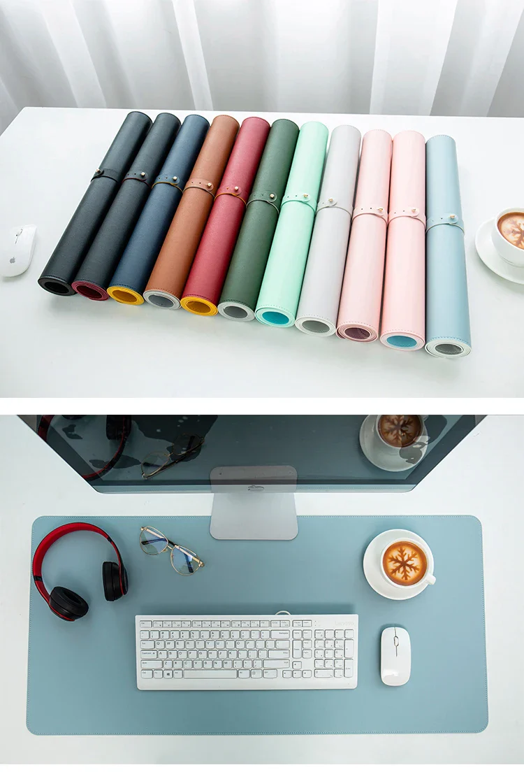 Waterproof PU Leather Gaming Mouse Pad - Image 3