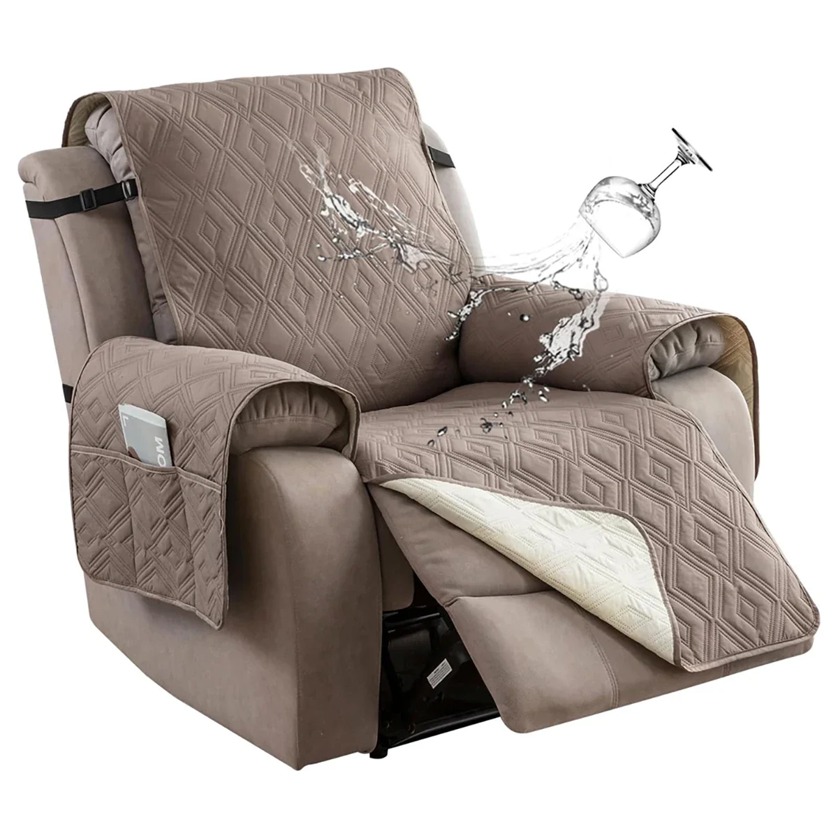 Waterproof Recliner Chair Cover - Image 11