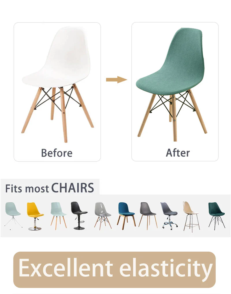 Waterproof Shell Chair Cover - Image 21