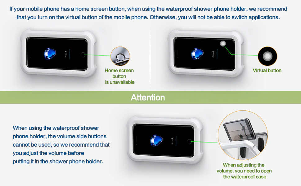 Waterproof Shower Phone Holder - Image 15