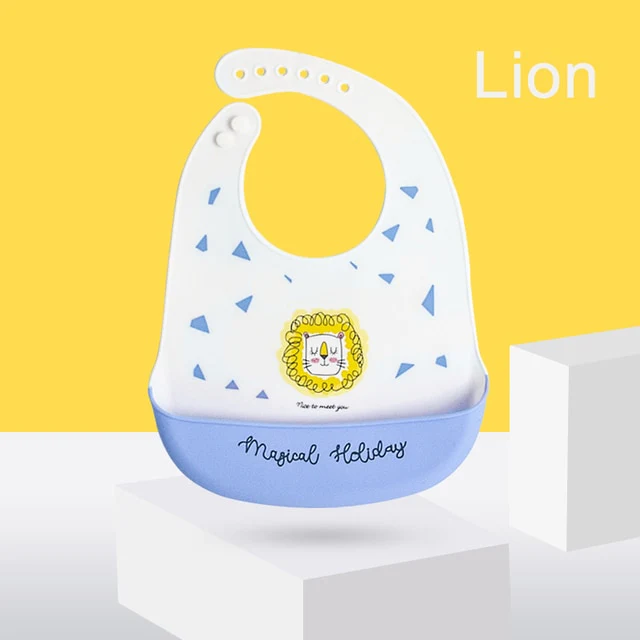 Waterproof Silicone Baby Bib - Image 12