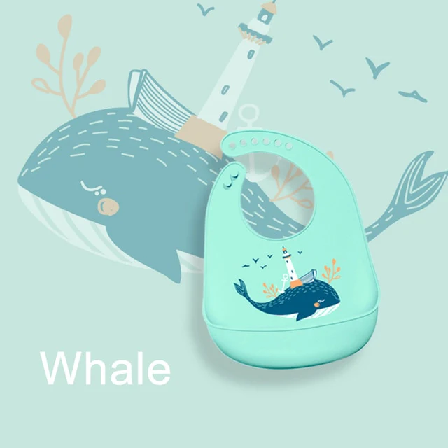 Waterproof Silicone Baby Bib - Image 13