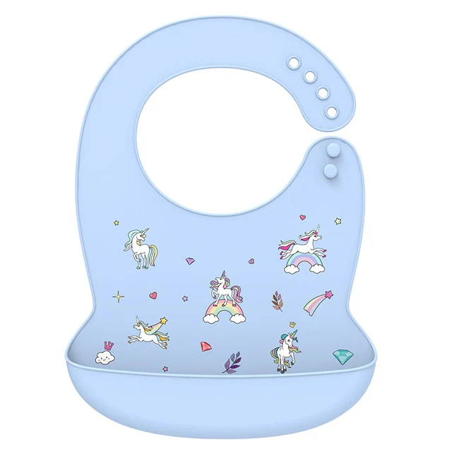 Waterproof Silicone Baby Bib - Image 16