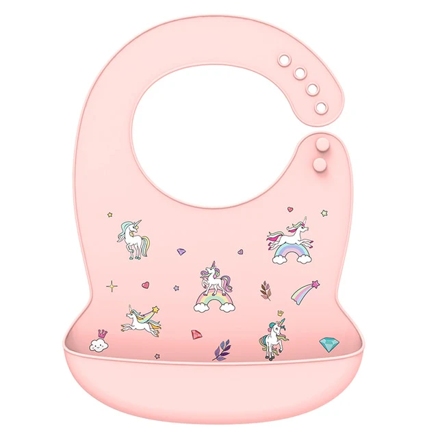 Waterproof Silicone Baby Bib - Image 18