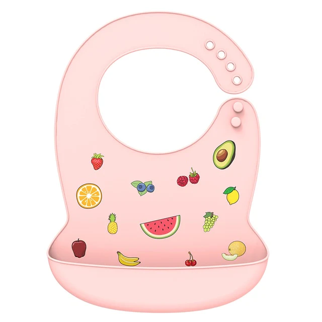 Waterproof Silicone Baby Bib - Image 19