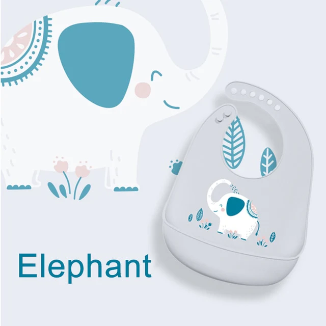 Waterproof Silicone Baby Bib - Image 20