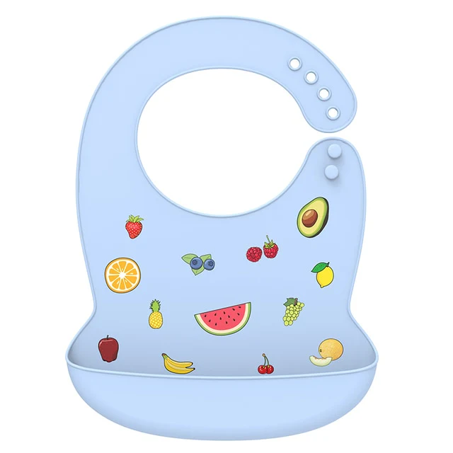 Waterproof Silicone Baby Bib - Image 24