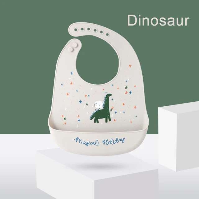 Waterproof Silicone Baby Bib - Image 29