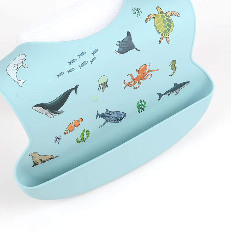 Waterproof Silicone Baby Bib - Image 41