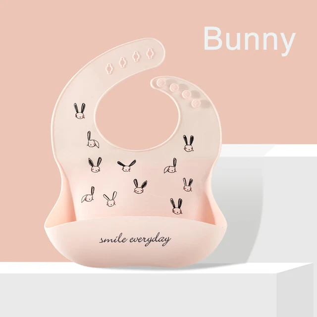 Waterproof Silicone Baby Bib - Image 7