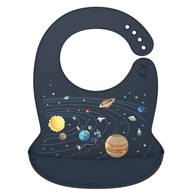 Waterproof Silicone Baby Bib - Image 8