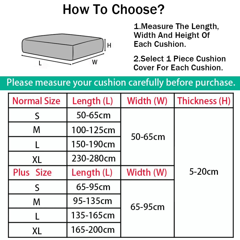 Waterproof Sofa Seat Cushion Cover - Image 16