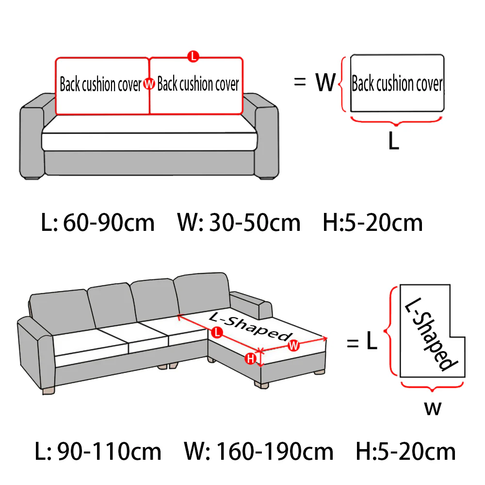 Waterproof Sofa Seat Cushion Cover - Image 17