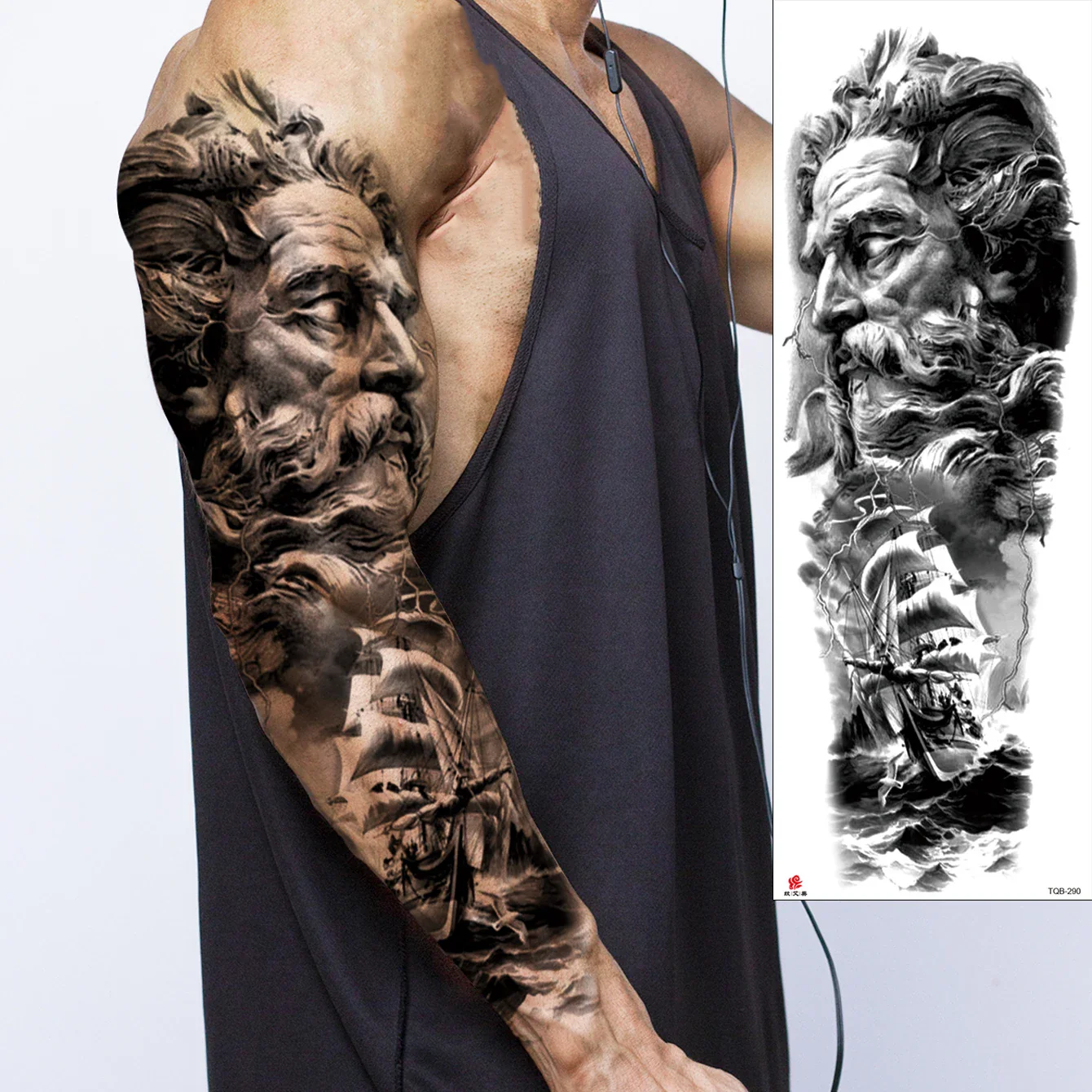 Waterproof Temporary Tattoo Sticker - Image 8