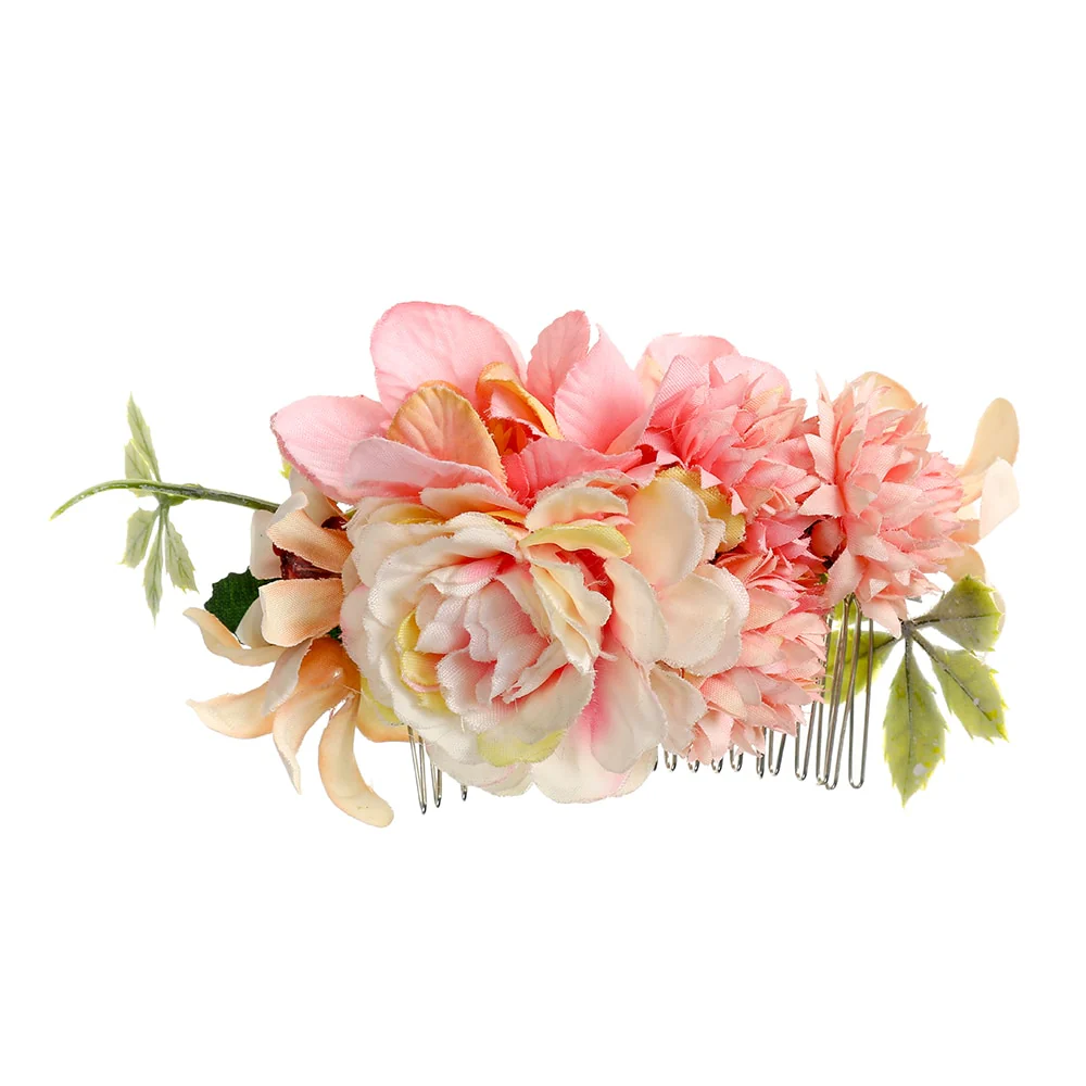 Wedding Flower Hair Comb Hairpin - Image 10