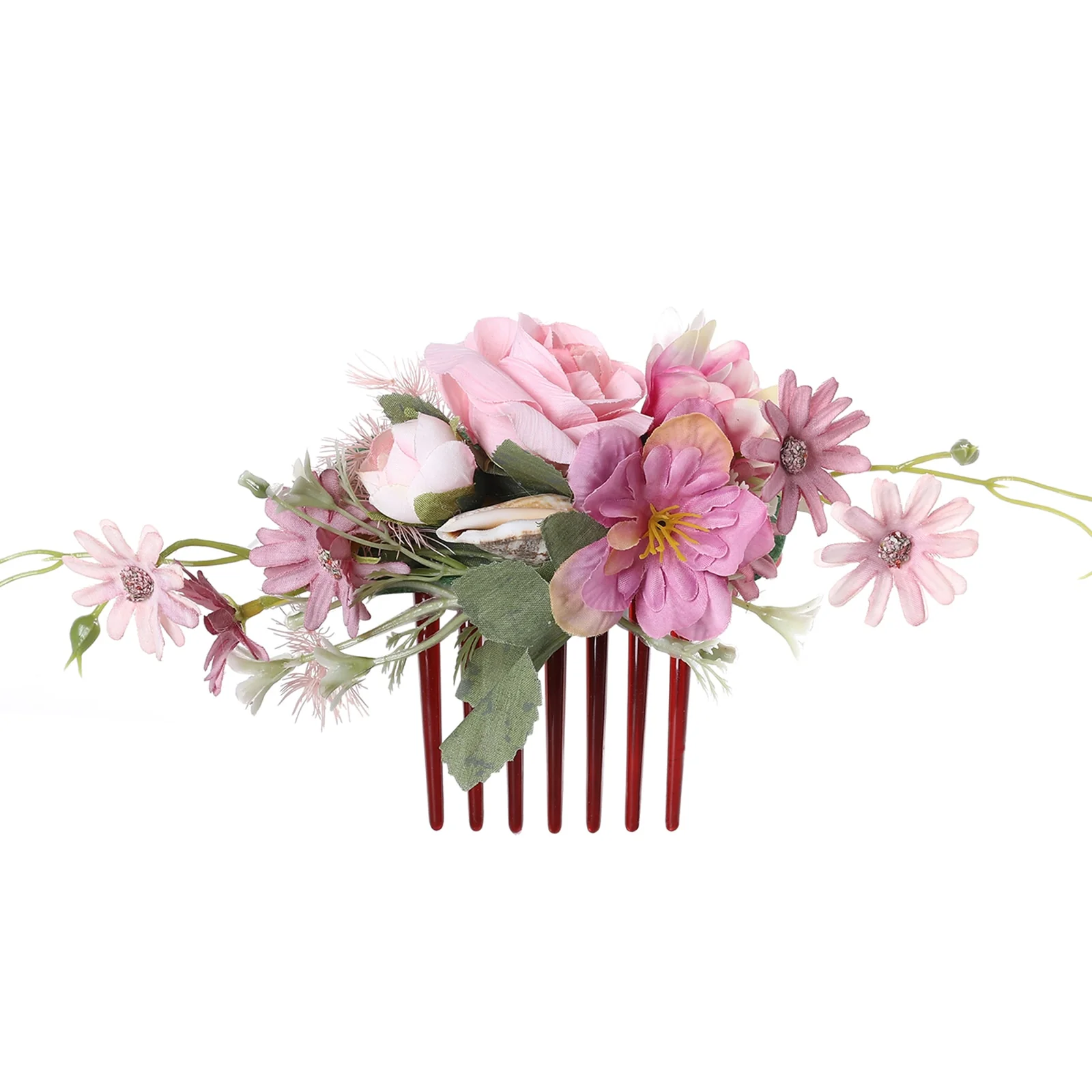 Wedding Flower Hair Comb Hairpin - Image 13