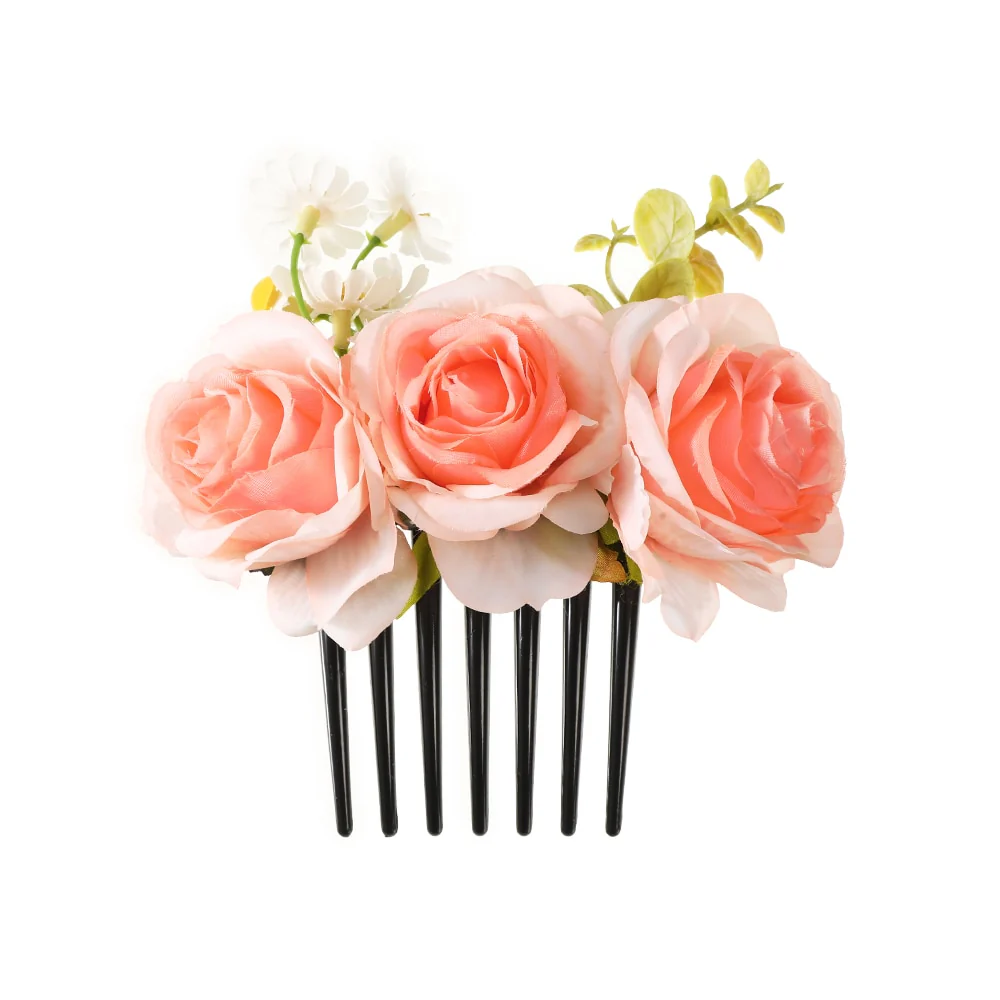 Wedding Flower Hair Comb Hairpin - Image 14