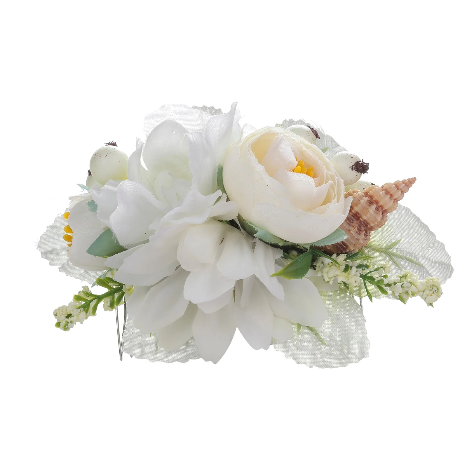Wedding Flower Hair Comb Hairpin - Image 2