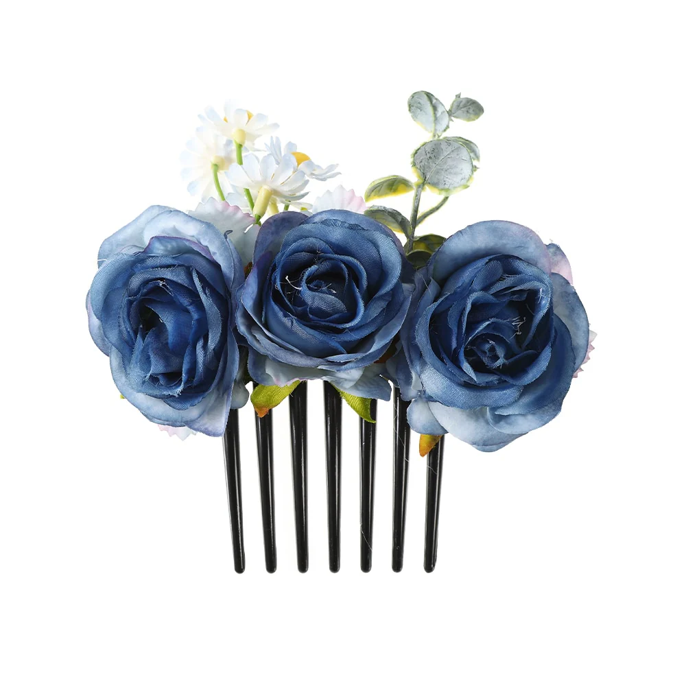 Wedding Flower Hair Comb Hairpin - Image 21