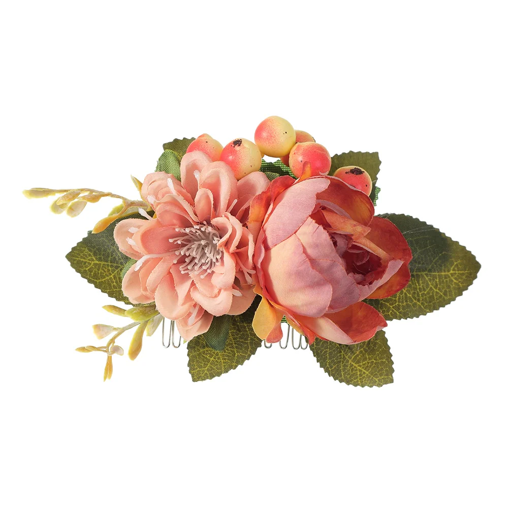 Wedding Flower Hair Comb Hairpin - Image 25