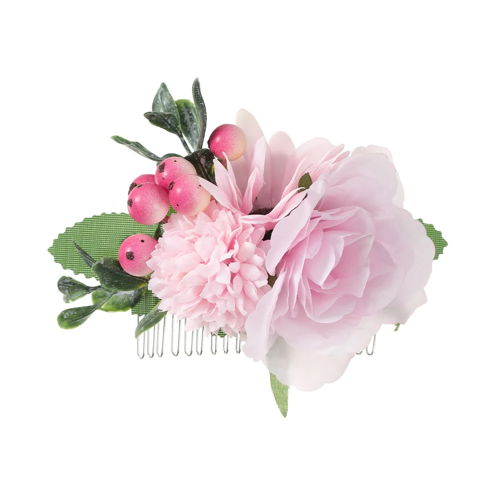 Wedding Flower Hair Comb Hairpin - Image 27