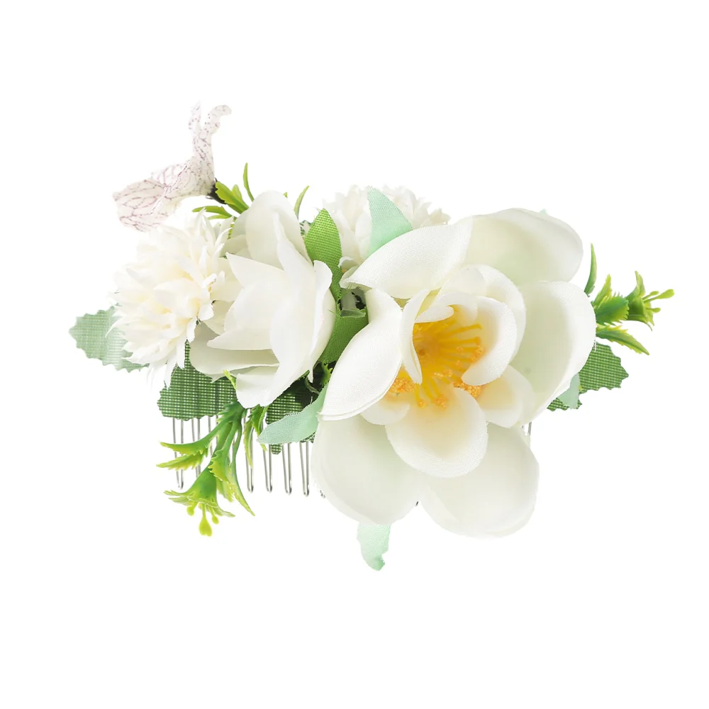 Wedding Flower Hair Comb Hairpin - Image 29