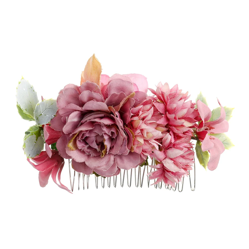 Wedding Flower Hair Comb Hairpin - Image 30