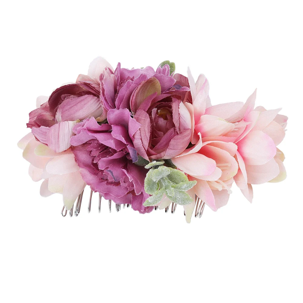 Wedding Flower Hair Comb Hairpin - Image 34