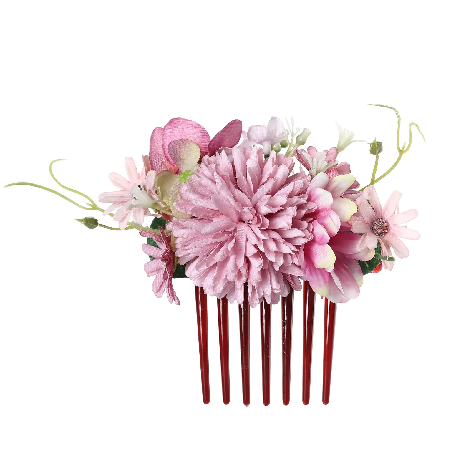 Wedding Flower Hair Comb Hairpin - Image 5