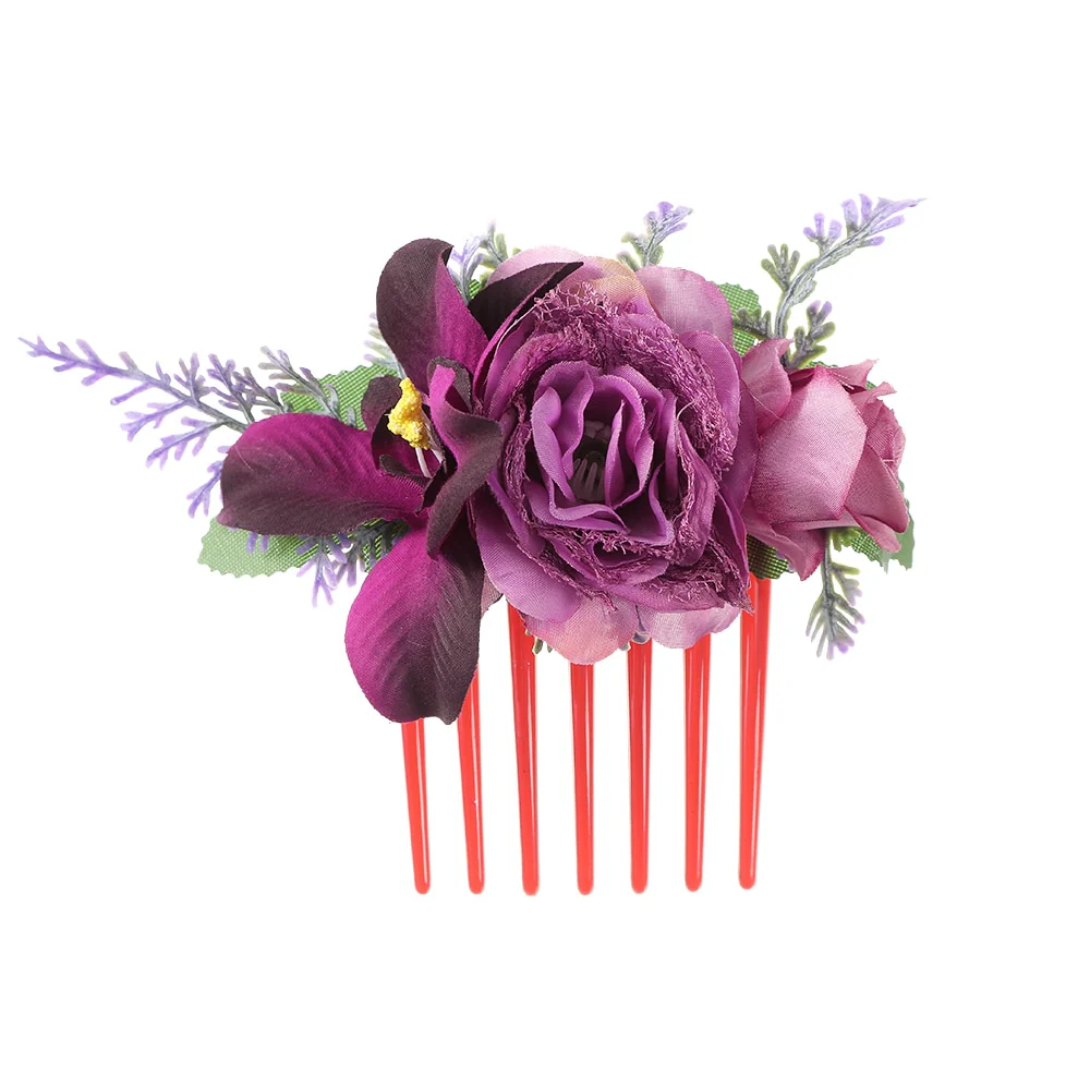 Wedding Flower Hair Comb Hairpin - Image 6