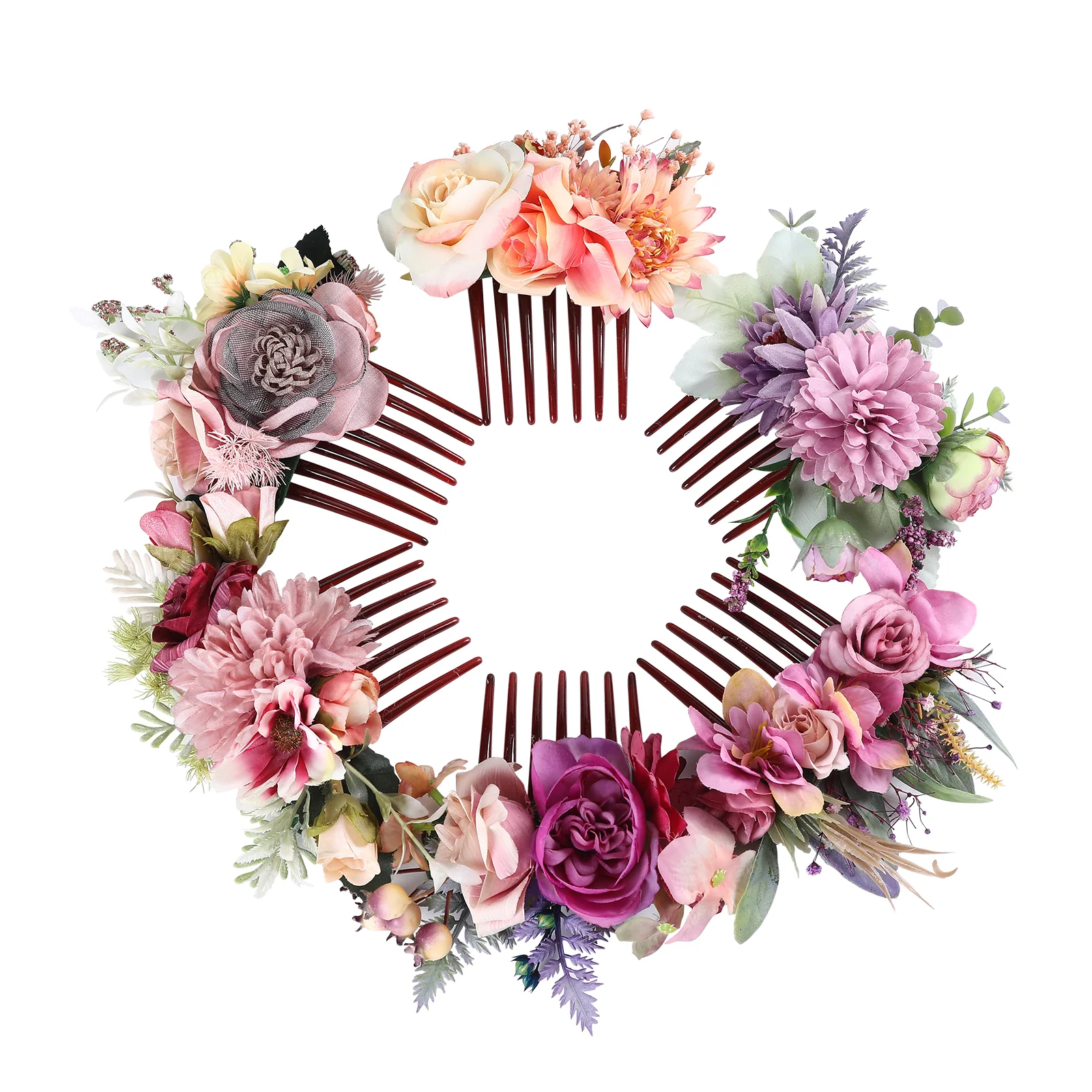 Wedding Flower Hair Comb Hairpin - Image 60