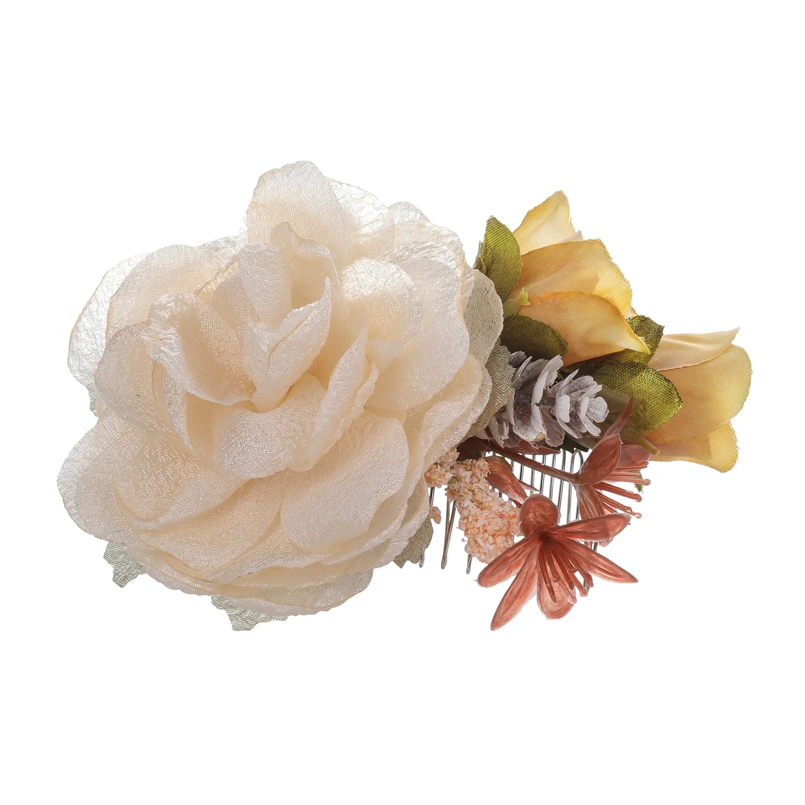Wedding Flower Hair Comb Hairpin - Image 7