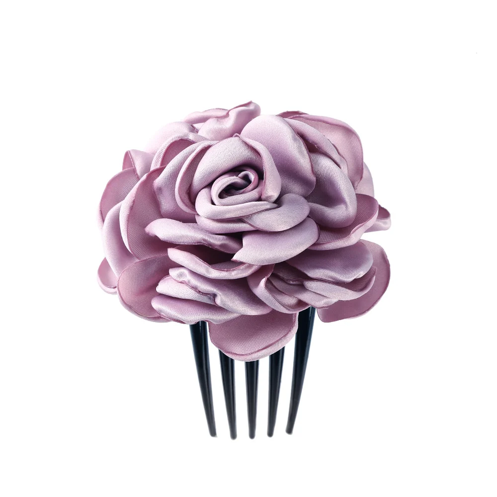 Wedding Flower Hair Comb Hairpin - Image 9