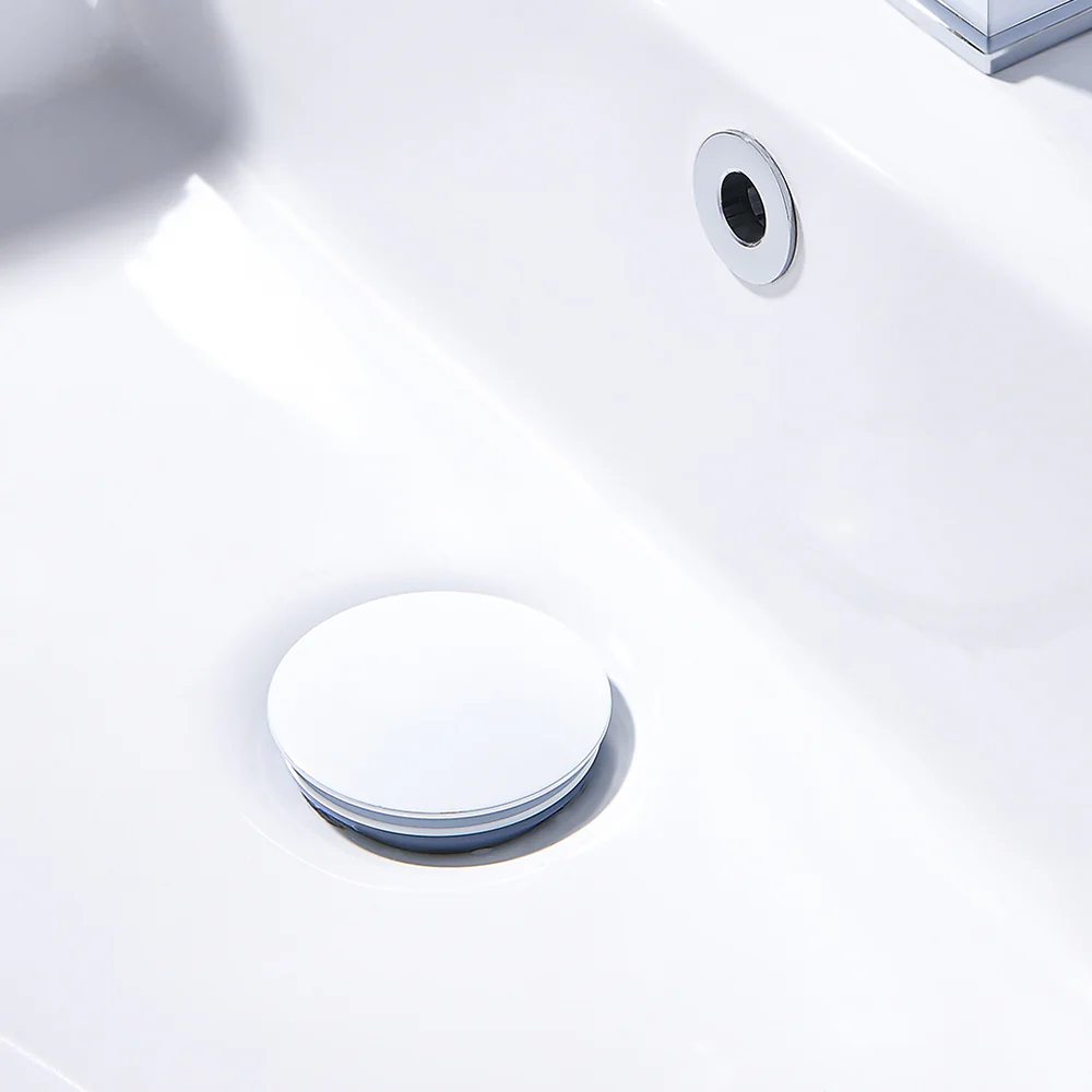 White Sink Drain Stopper - Image 10