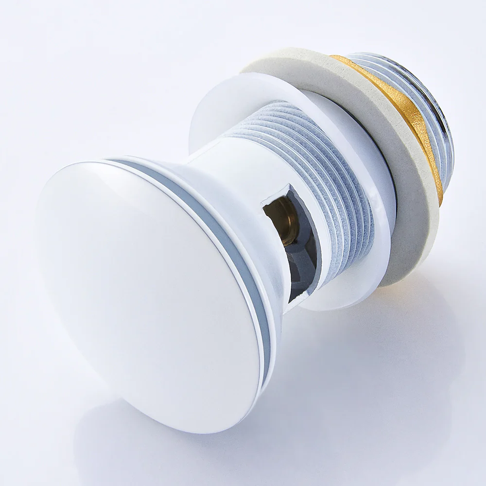 White Sink Drain Stopper - Image 12