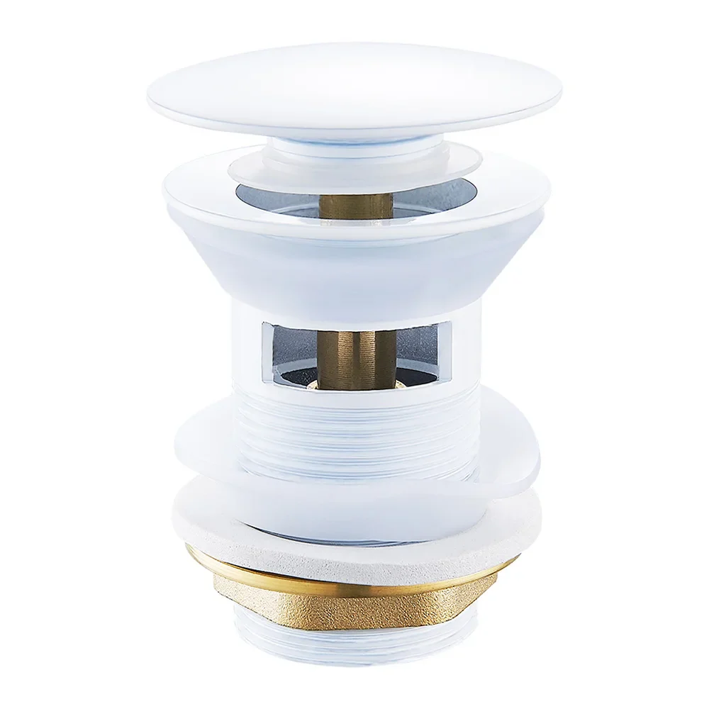 White Sink Drain Stopper - Image 7