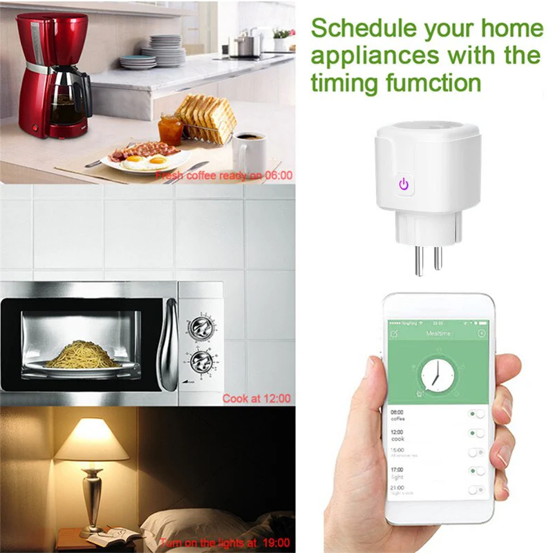 WiFi Smart Wireless Plug EU/US/UK Adaptor - Image 10