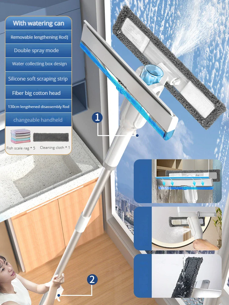 Window Water-Scraping Cleaning Tool - Image 9
