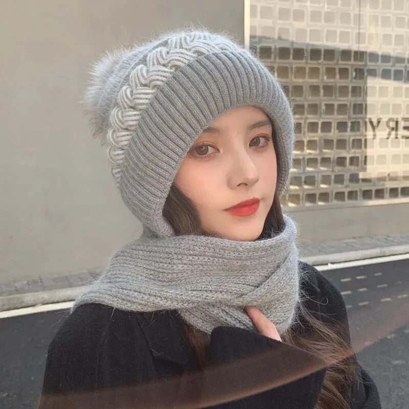 Winter Scarf Hat - Image 6