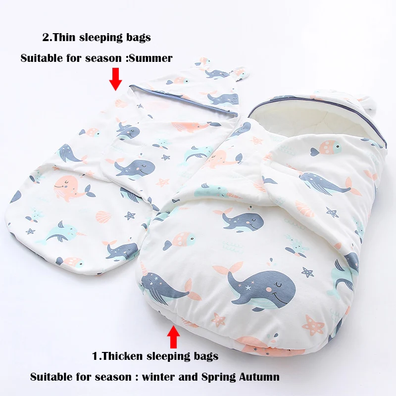 Winter/Summer Baby Wrap Blanket - Image 15