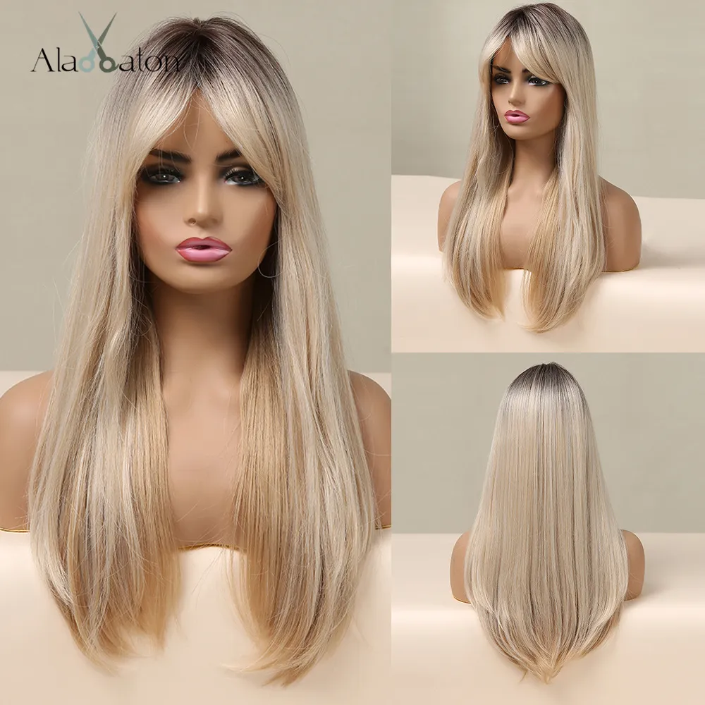 Women Long Straight Hair Wig - Image 11