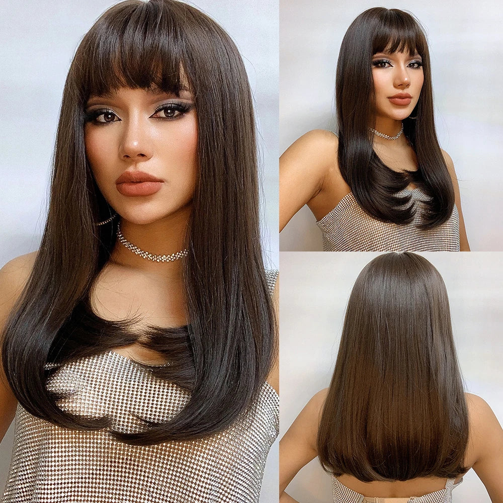 Women Long Straight Hair Wig - Image 12