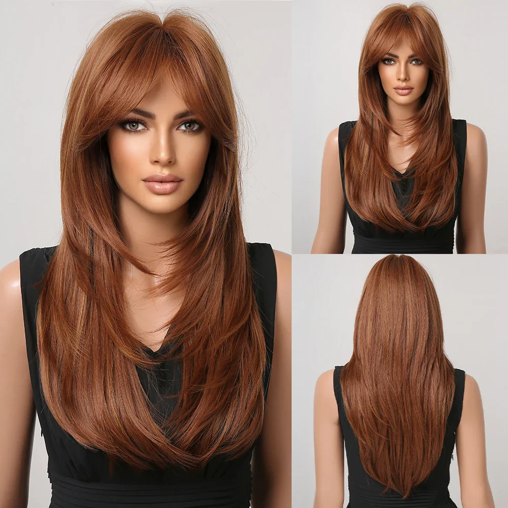 Women Long Straight Hair Wig - Image 16