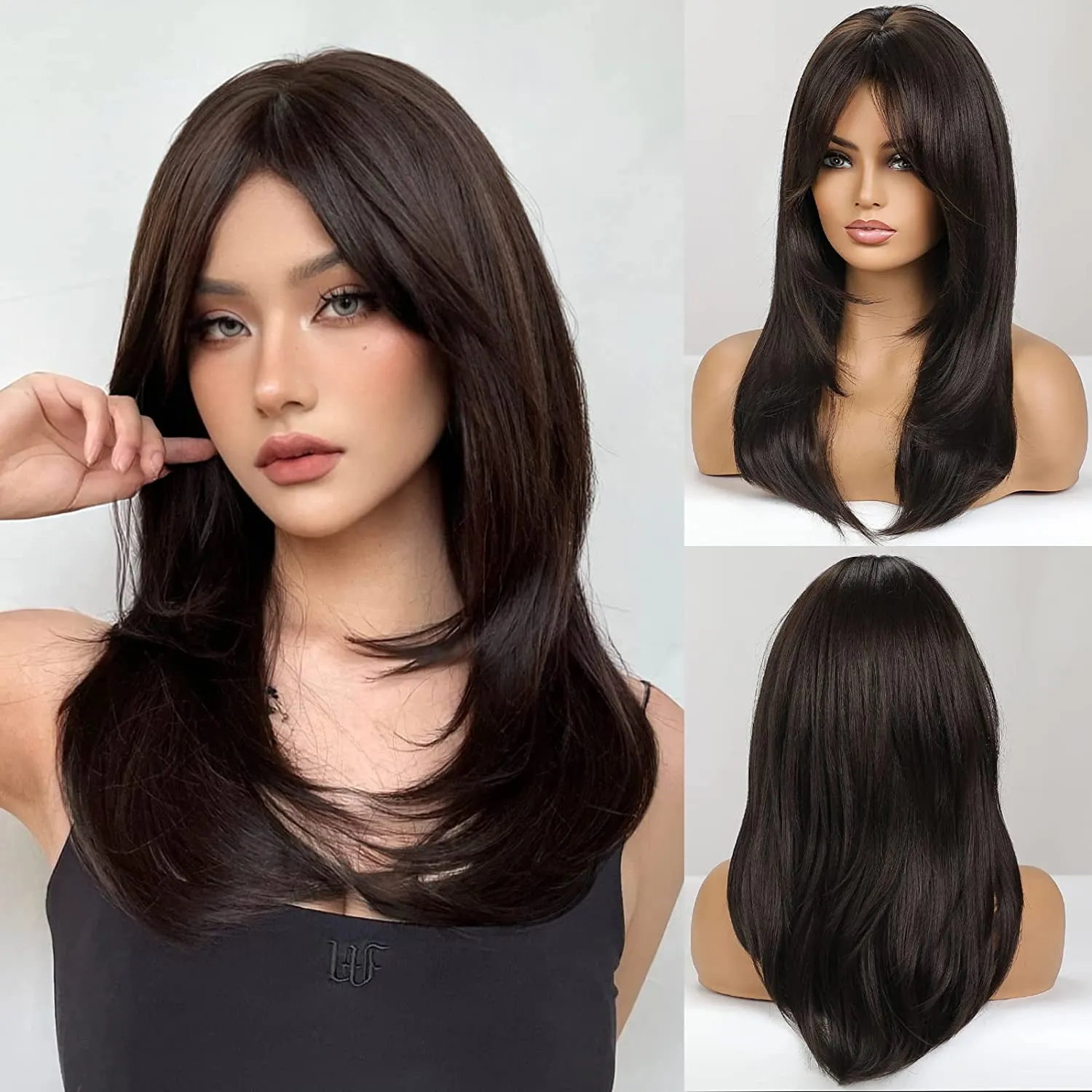 Women Long Straight Hair Wig - Image 7