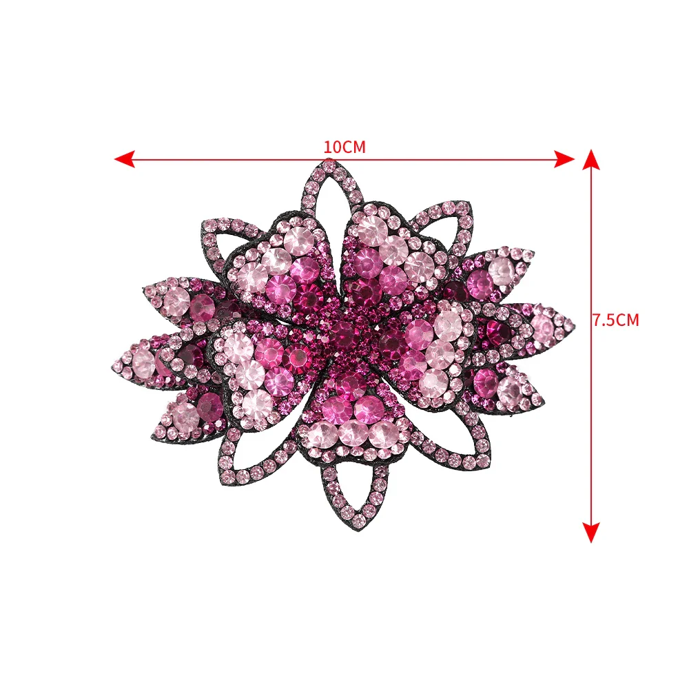 Women Rhinestone Hair Clips - Image 5