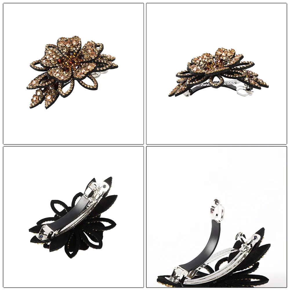 Women Rhinestone Hair Clips - Image 6
