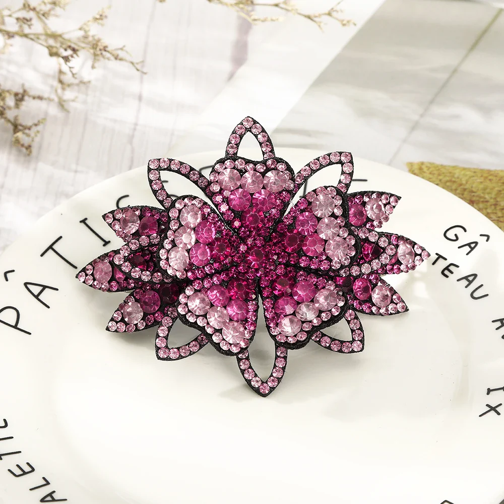 Women Rhinestone Hair Clips - Image 9