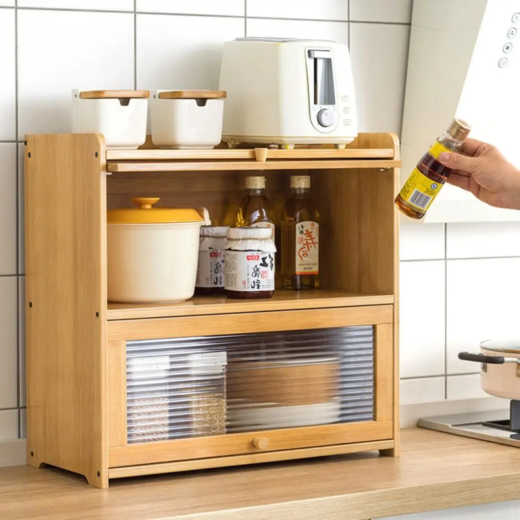Wood Countertop Cabinet - Image 2