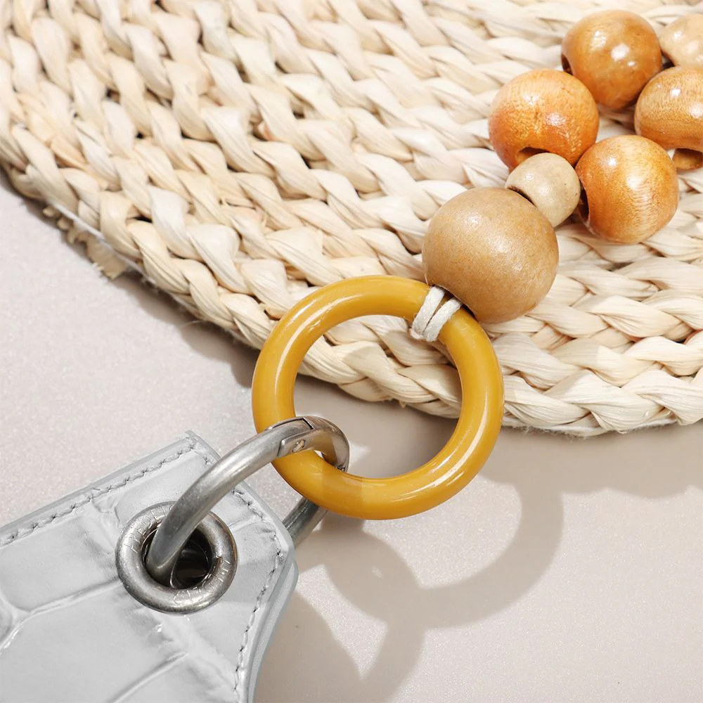 Wooden Bead Rope Bag Strap - Image 15